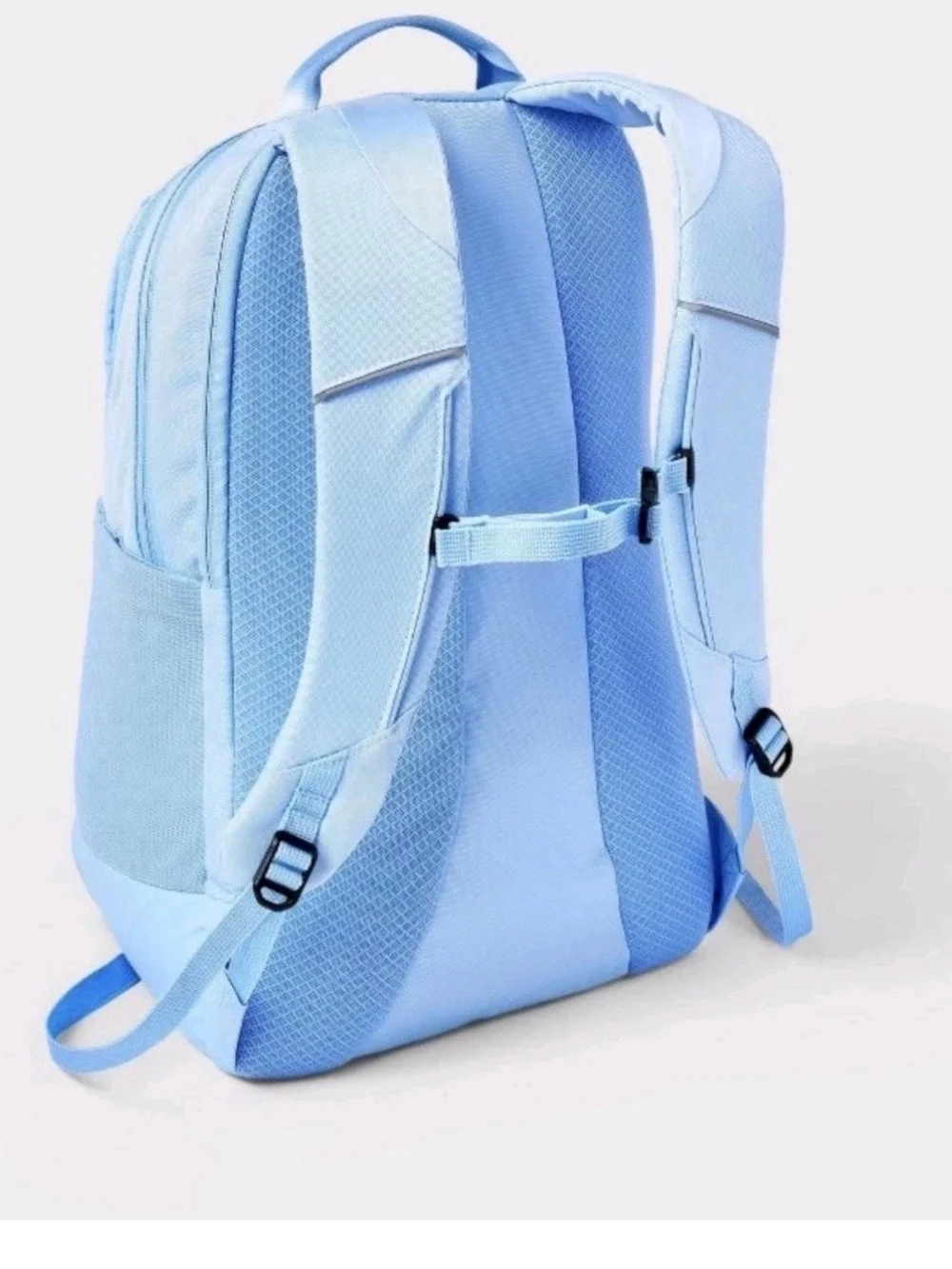 All In Motion 17.5 In Light Blue Water Resistant Everyday Backpack Bookbag